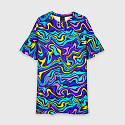 Детское платье Psychedelic multicolored pattern