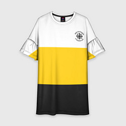 Детское платье Мы русские с нами Бог НИКА 2 черная патриоты