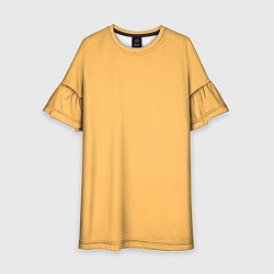 Детское платье Эмоция радости - желтый