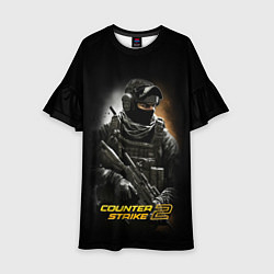 Детское платье Counter strike спецназовец