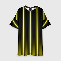 Детское платье Neon yellow