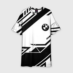 Детское платье BMW geometry black