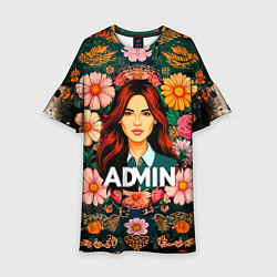 Детское платье Admin в цветах