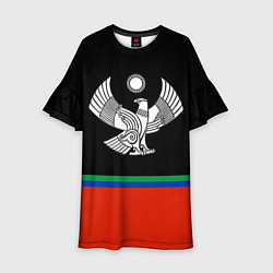 Детское платье Дагестан цвета