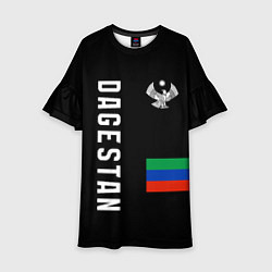 Платье клеш для девочки Dagestan republic, цвет: 3D-принт