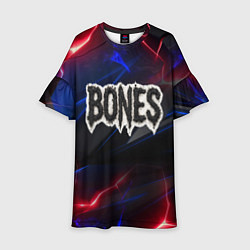 Детское платье Логотип Bones из земли