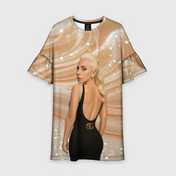 Детское платье Леди Гага в черном платье