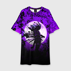 Детское платье Самурай при луне