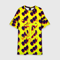 Платье клеш для девочки Doom off, цвет: 3D-принт