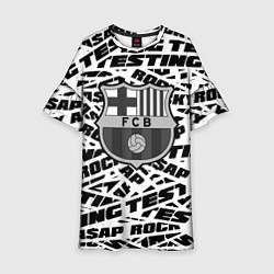 Платье клеш для девочки AAP Rocky barcelona, цвет: 3D-принт