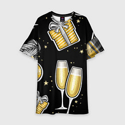 Детское платье Новогодний вайб