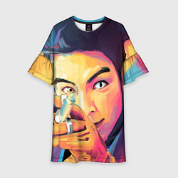 Платье клеш для девочки Big Bang Art, цвет: 3D-принт