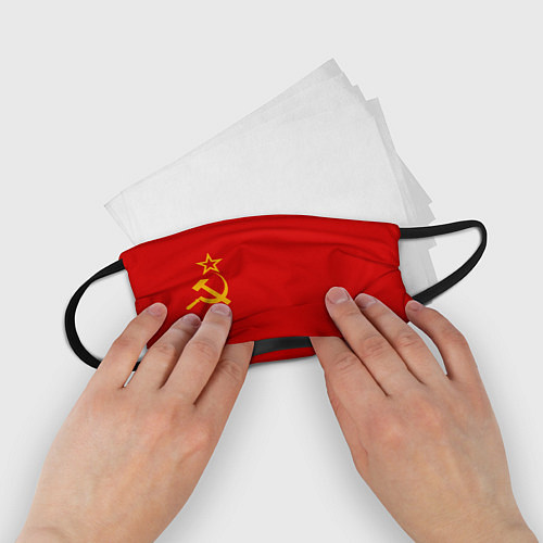 Детская маска для лица СССР / 3D-принт – фото 2