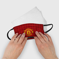 Маска для лица детская Manchester United, цвет: 3D-принт — фото 2