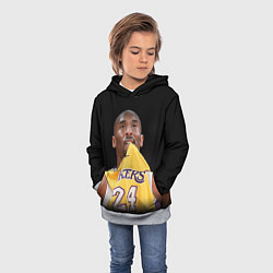 Толстовка-худи детская Kobe Bryant, цвет: 3D-меланж — фото 2