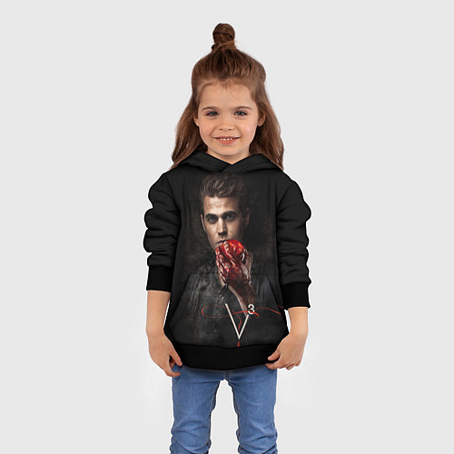 Детская толстовка Stefan Salvatore V3 / 3D-Черный – фото 4