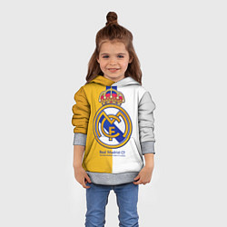 Толстовка-худи детская Real Madrid CF, цвет: 3D-меланж — фото 2