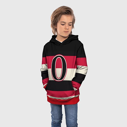 Детская толстовка Ottawa Senators O / 3D-Красный – фото 3