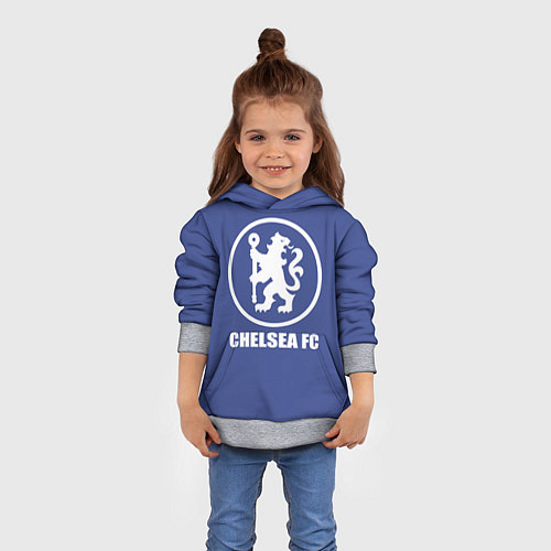 Детская толстовка Chelsea FC / 3D-Меланж – фото 4