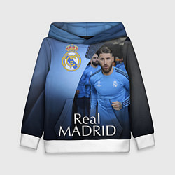 Толстовка-худи детская Real Madrid, цвет: 3D-белый