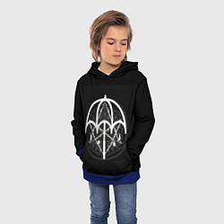 Толстовка-худи детская BMTH: Rain Symbol, цвет: 3D-синий — фото 2
