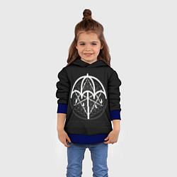 Толстовка-худи детская BMTH: Rain Symbol, цвет: 3D-синий — фото 2