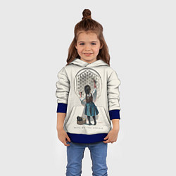 Толстовка-худи детская Bring Me The Horizon, цвет: 3D-синий — фото 2