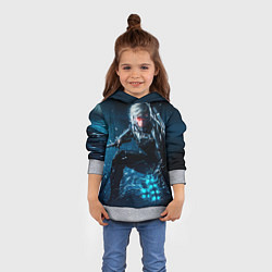 Толстовка-худи детская Metal gear solid 4, цвет: 3D-меланж — фото 2