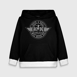 Толстовка-худи детская AC/DC: Will never die, цвет: 3D-белый