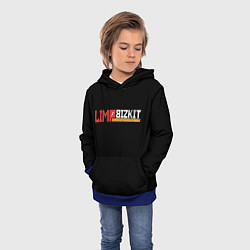 Толстовка-худи детская Limp Bizkit, цвет: 3D-синий — фото 2