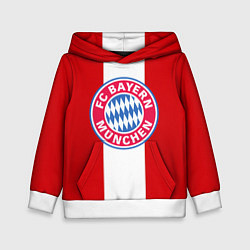 Толстовка-худи детская Bayern FC: Red line, цвет: 3D-белый