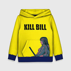 Толстовка-худи детская Kill Bill, цвет: 3D-синий