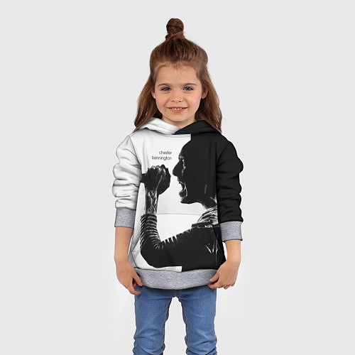 Детская толстовка Bennington Rock / 3D-Меланж – фото 4