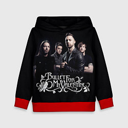 Толстовка-худи детская Bullet For My Valentine, цвет: 3D-красный