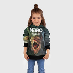 Толстовка-худи детская Metro Exodus, цвет: 3D-черный — фото 2