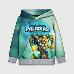 Толстовка-худи детская Paladins, цвет: 3D-меланж