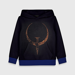 Толстовка-худи детская Quake champions, цвет: 3D-синий