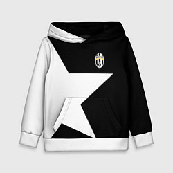 Толстовка-худи детская FC Juventus: Star, цвет: 3D-белый