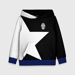 Толстовка-худи детская FC Juventus: Star, цвет: 3D-синий