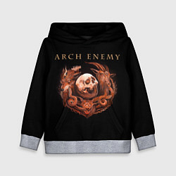 Толстовка-худи детская Arch Enemy: Kingdom, цвет: 3D-меланж