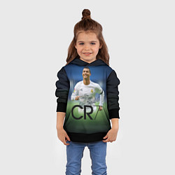 Толстовка-худи детская CR7, цвет: 3D-черный — фото 2