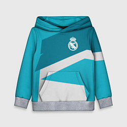 Толстовка-худи детская FC Real Madrid: Sport Geometry, цвет: 3D-меланж