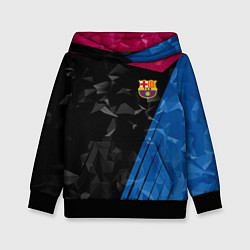 Толстовка-худи детская FC Barcelona: Abstract, цвет: 3D-черный