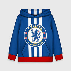 Толстовка-худи детская FC Chelsea: Gold Lines, цвет: 3D-красный