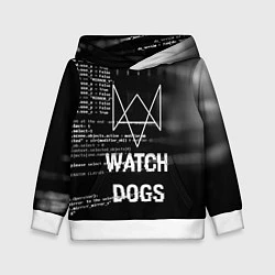 Толстовка-худи детская Watch Dogs: Hacker, цвет: 3D-белый