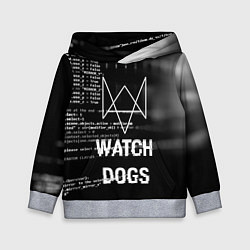 Толстовка-худи детская Watch Dogs: Hacker, цвет: 3D-меланж