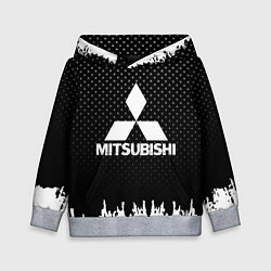 Толстовка-худи детская Mitsubishi: Black Side, цвет: 3D-меланж