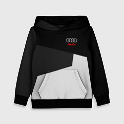 Толстовка-худи детская Audi Sport, цвет: 3D-черный