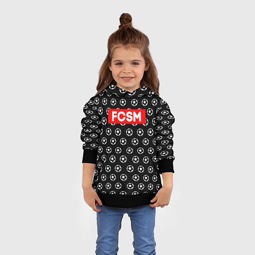 Детская толстовка FCSM Supreme / 3D-Черный – фото 4