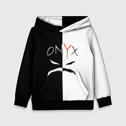 Толстовка-худи детская ONYX, цвет: 3D-черный